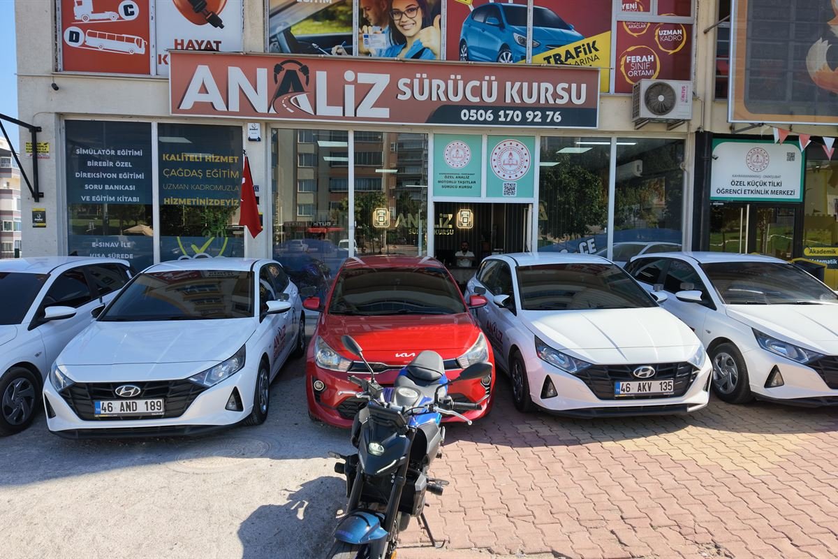 Analiz Sürücü Kursu bakımlı eğitim araçları